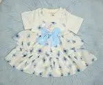Floral Print White Dress