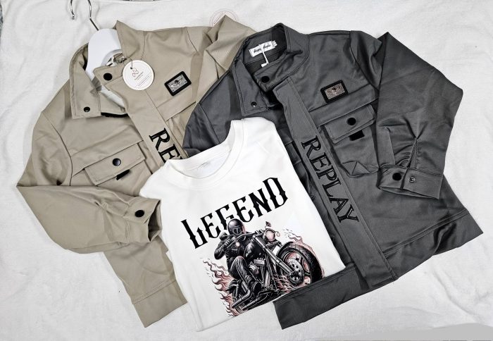 Replay Jacket & T-shirt Set - Image 1