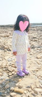 Floral Frock and Pant Set PURPLE | China Imported - Image 4