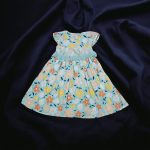Sky Print Frock